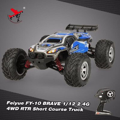 

Feiyue FY-10 BRAVE 112 24G 4WD 30kmh High Speed Electric Power Cross-country PXtoys NO9302 Speed Pioneer 118 RTR Short Cou