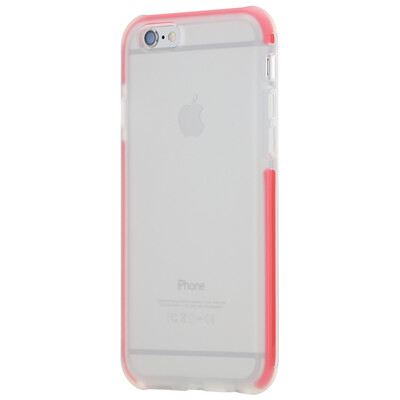 

[] Jingdong себя ROCK Локк Яблоко iPhone6plus / 6с плюс отличная серия Shield телефон оболочки ударопрочность падение защитная крышка / оболочка прозрачный матовый прозрачный красный