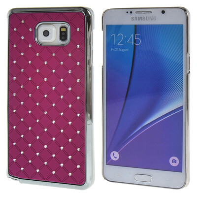 

MOONCASE Samsung Galaxy Note 5 ЧЕХОЛ ДЛЯ Bling Chrome Hard Back Purple