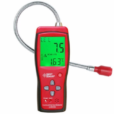 

AS8800A Combustible Gas Leak Detector Natural Gas Coal Methane Toxic Tester Air Quality Monitor Analyzer Automotive Leakage