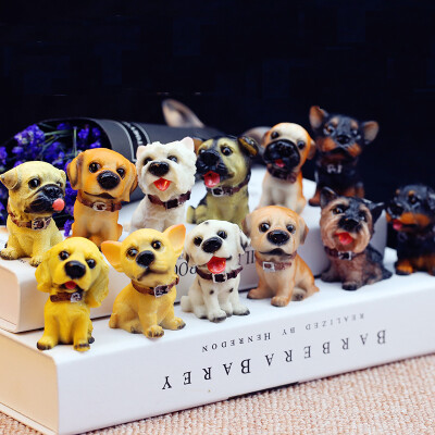 

Jingyi JINGYI birthday gift girl boys creative teachers day gift to the teacher friend girlfriend boyfriend ornaments small gifts 12 dogs collection gift box tote bag