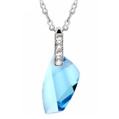 

New Arrive Original Crystals from Austrian Elements Necklaces Fashion Concise Geometrical Accessories for Women Party 4830