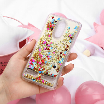 

Akabeila Cover for Lenovo K6 K6 Power K33a42 k33a48 Case Soft Mirror Dynamic Glitter Phone Protector Cover Shell Bag