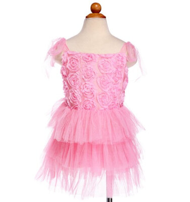 

Baby Kids Children Girls Cute Sweet Sleeveless Layer Fancy Mini Dress