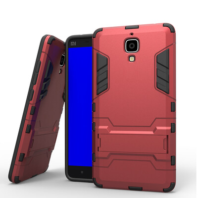 

MOONCASE гибридные kickstand PC + тпу защиты корпуса 2 в 1 случае для покрытия Xiaomi Rice 4 Mi4