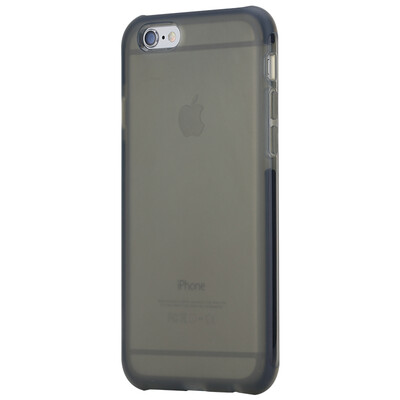 

Jingdong self] Locke ROCK Apple iPhone6plus / 6s plus mobile phone shell excellent shield series of anti-shake anti-seismic protective cover / transparent matte shell through black