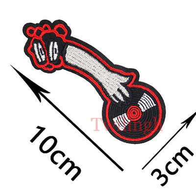 

Twilingh Embroidered Patches Medal of Brooches for Clothing DIY
