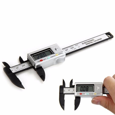 

Precision 100mm Vernier Calipers Electronic Digital LCD Plastic Caliper Micrometer Minimum Scale
