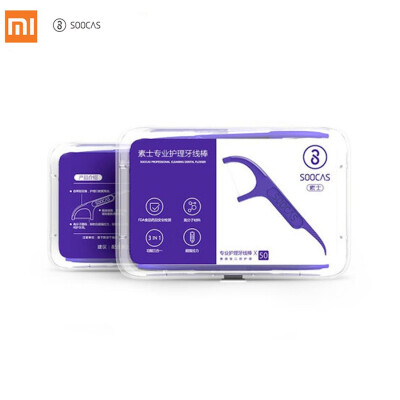

Original Xiaomi Soocare Professional Superfine Dental Foss Ergonomic Design FDA Testing Food Grade 50pcbox