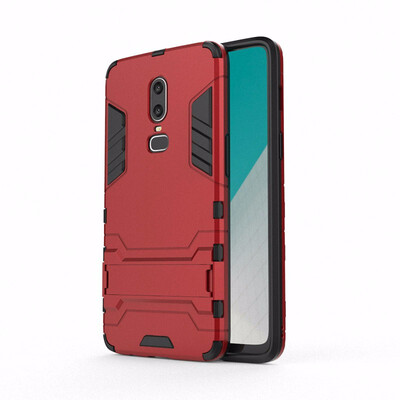 

for OnePlus 6 A6003 628" WIERSS Shockproof Hard Phone Case for OnePlus 6 A6003 628" Combo Armor Case Back Cover Fundas Capa