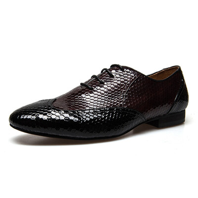 

MeiJiaNa Men Wedding Shoes Cow split Leather Fashion Men formal dress Shoes