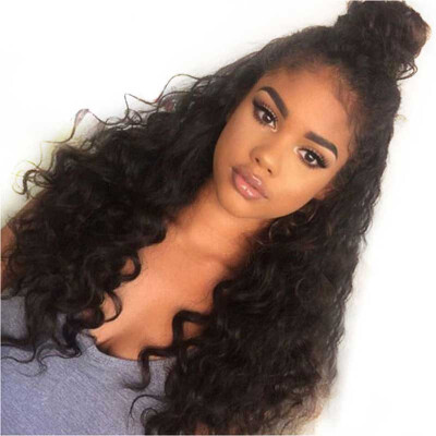 

Loose Wave 250 Density 13X6 Pre Plucked Lace Front Wig Brazilian Human Hair Wigs For Women Dolago