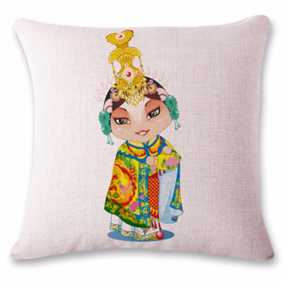 

Cntomlv Cartoon Cushion Cover Pillow Case Firm Throw Pillow Cover Self-portrait Sofa Bedroom Home Decorative Drop Shipping