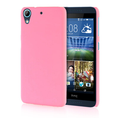 

MOONCASE Hard Rubberized Rubber Coating Devise Back Case Cover for HTC Desire 626 Pink