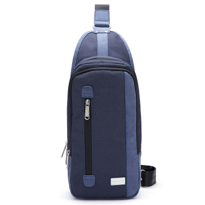 

[Jingdong supermarket] Tianyi TINYAT men's chest bag leisure sports package male Messenger bag sports shoulder bag male Korean version of the backpack trend male package T603 dark blue