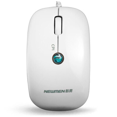 

Newmen Wired Computer Mouse White