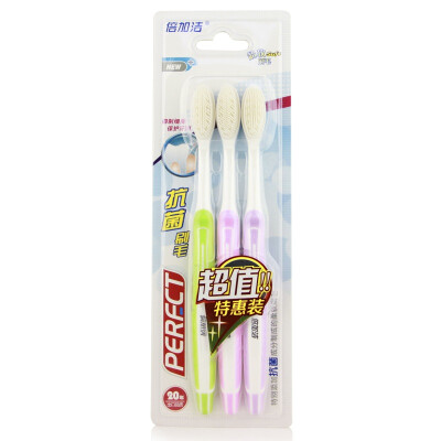 

times Jiajie (PERFCT) crystal color soft toothbrush × 3 F929 (one brush head combination of random color