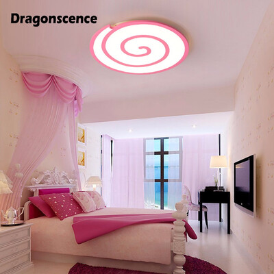

Dragonscence Modern led ceiling lights Lovely pink Style led ceiling lamp fixtures for Girls room bedroom Children room nursery