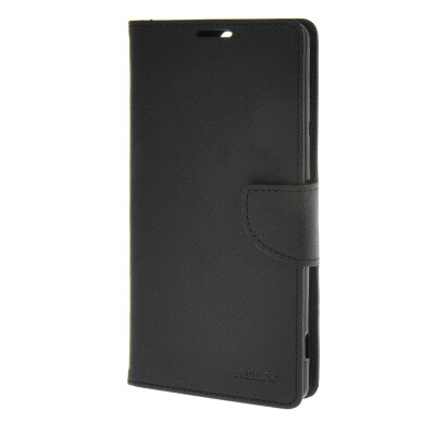 

MOONCASE Case for Sony Xperia C5 Flip Leather Wallet Pouch Card with Kickstand Case Cover Black