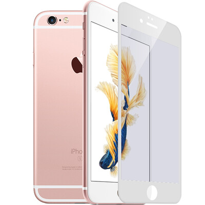 

KOOLIFE iPhone6 ​​/ 6с полноэкранного анти-синего стекла мембраны Apple, 6S ​​полное покрытие анти-голубой экран сотового телефона защитная пленка -4.7 дюйма - белый