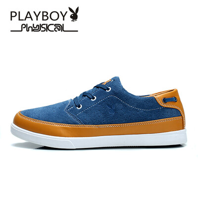 

PLAYBOY brand,New style for spring,Light and casual sneaker,Leather fashional,Men'shoes