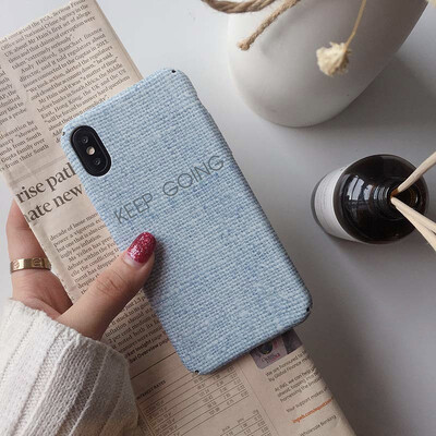 

Fresh&simple series mobile phone case iPhone78 plus simple Apple X all-inclusive mobile phone hard case protective cover