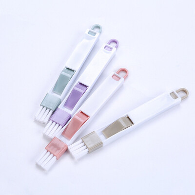 

Meizhe window slot groove cleaning brush groove small brush with dead angle crevice brush screen cleaning tool Nordic green