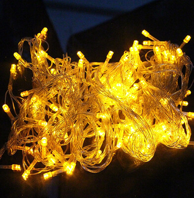 

LED String Light 10m 100-LED 8-Mode Red Light EU Plug(AC220V)