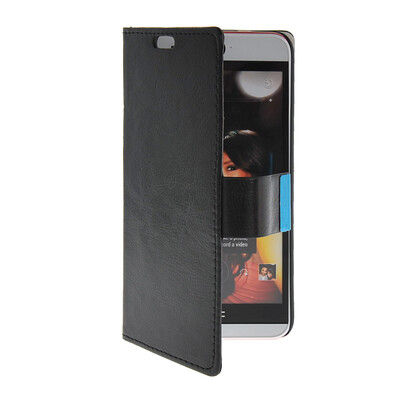 

MOONCASE Slim Leather Side Flip Wallet Card Slot Pouch with Kickstand Shell Back чехол для HTC Desire Eye Black