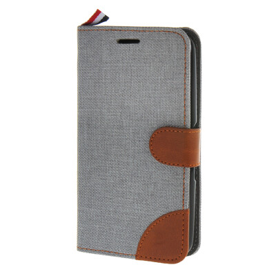 

MOONCASE Xperia E4 , Leather Wallet Flip Card Holder Pouch Stand Back Case Cover for Sony Xperia E4 Grey