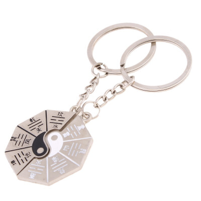 

1pair пару связке ключей keyfob люблю подарки пары партнер нескольких стилей