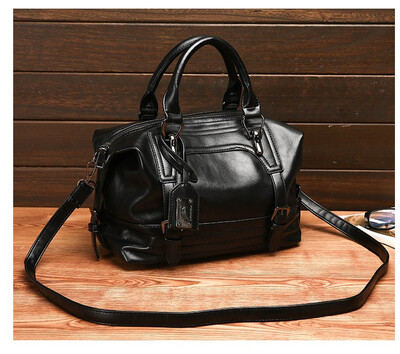 

New Fashion Ladies Single Shoulder bags for women 2018 Travel Bag Simple Oil Wax Skin Tote Handbag