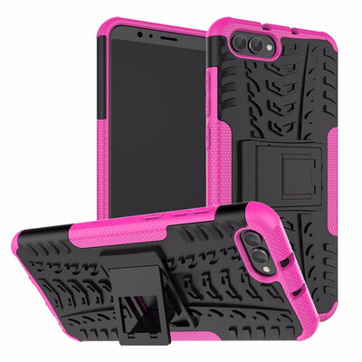 

Goowiiz Phone Case For Huawei Honor V109 Lite Armor Tire Texture Rugged Protection PCTPU Full Protection