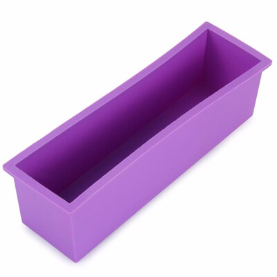 

Handmade Soap Silicone Rectangle Mould Pastry Bread Bakeware 12L