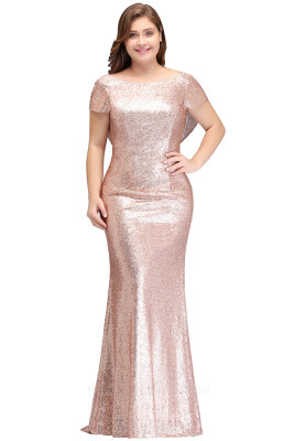 

Plus size Evening Dress Long Sparkling 2018 New Women Elegant Sequin Mermaid Maxi Evening Party Gown Celebrity Formal Dress