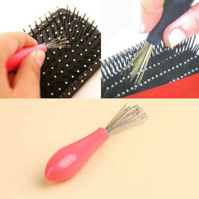 

Cntomlv Hot Sale Comb Hair Brush Cleaner Cleaning Remover Embedded Plastic Comb Cleaner Tool Random Color