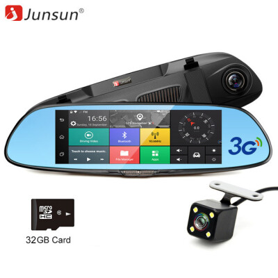 

Junsun 7 inch 3G Car GPS Navigation Android WIFI DVR Camera video recorder Rearview Mirror Vehicle gps navigator