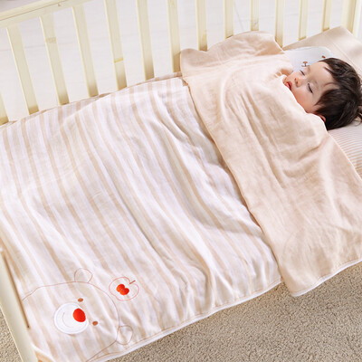 

WELLBER baby blanket neonatal gauze blanket baby blanket spring&summer cover was 150x100cm