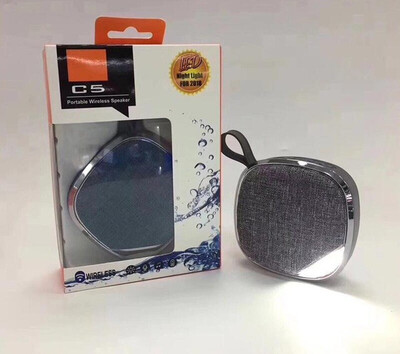 

WH C5 Wireless Bluetooth Speaker LED Night Light Outdoor Waterproof Mini Portable MP3 Audio Pluggable Card for iphone xiaomi