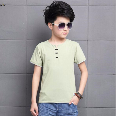 

Summer T Shirt For Boy Casual Children Clothing Short Sleeve Cotton Boys Tops 2018 Kids T Shirts 5 6 7 8 9 10 11 12 Years