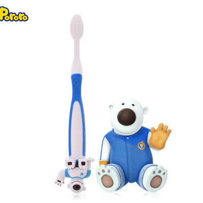 

Pororo childrens soft hair toothbrush 3-12 years old Bao Lulu super fine soft baby toothbrush