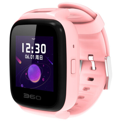 

360 childrens watch 7C photo waterproof version phone watch smart positioning flashlight 360 children phone childrens watch 7C W802 cherry powder