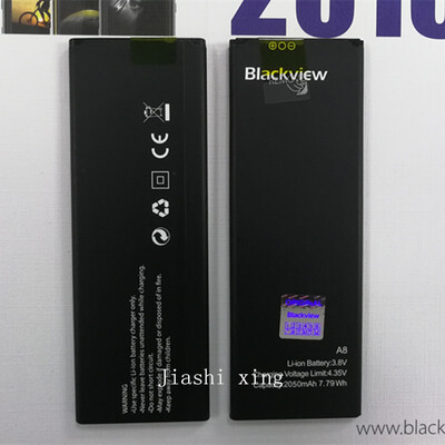 

For Blackview A8 2050 mAh Original battery Smartphone Replacement accessory Track Number