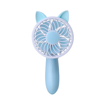 

TOMNEW Usb Rechargeable Mini Fan Portable 3 Speed Angle Adjustable Puppy Table Hand Fan for Office or Outdoors