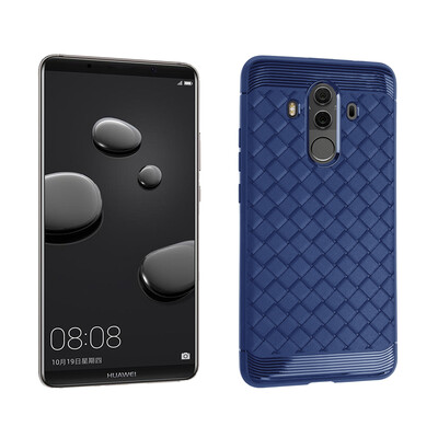 

Goowiiz Luxury Phone Case For Huawei Mate 10Mate 10 Pro Ultra Thin Ventilation Grid Weave Soft Anti fall Full Protective