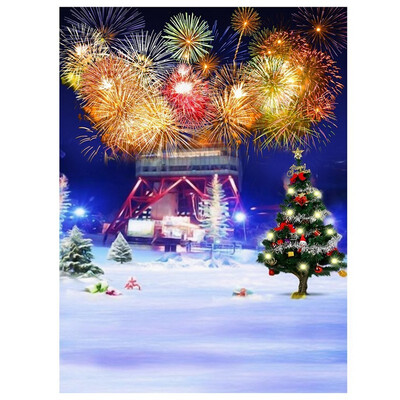 

UpperX 5D Diamond Embroidery DIY Paintings for Christmas Decoration Christmas Tree