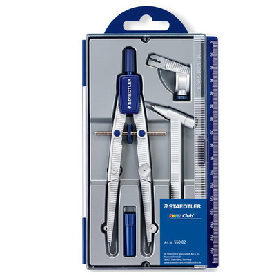 

Staedtler (Staedtler) 55002 Скорость в автомобильном компасе многофункциональный рисунок студенческого компаса