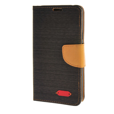 

MOONCASE Samsung Galaxy Примечание 5 чехол Хит Цвет кожаный бумажник флип Слот для карты Кронштейн Вернуться чехол Чехол кофе