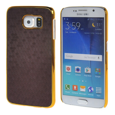 

MOONCASE Galsxy S6 корпуса Золото Chrome Шкала фильмы стиль Твердый переплет чехол для Samsung Galsxy S6 фиолетовый