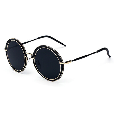 

FEIDU Brand Designer Metal Oval Sunglasses Women Vintage steampunk Sun Glasses For Women Coating Oculos De Sol Feminino Gafas
